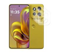 JUANIO Lot de 3 Film de Protection Objectif Caméra Arrière en Verre Trempé Transparent Compatible avec Motorola Edge 60 Neo 5G 6,36" XT2509-1