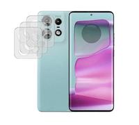 JUANIO Lot de 3 Film de Protection Objectif Caméra Arrière en Verre Trempé Transparent Compatible avec Motorola Edge 50 Pro 5G 6,7"