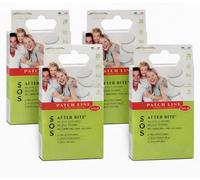 JUANIO Lot de 4 Paquet de 20 Patch avec applicateur pour piqûres d'insectes, Enduit après piqûre de Moustique