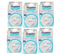 JUANIO Lot de 6 Paquet de 5 compresses oculaires stériles adhésives - Format : 6.5 x 9.5 cm