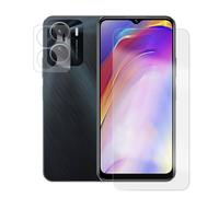 JUANIO Verre trempé Film de Protection écran pour Vivo Y16 4G 6.51" 4G V2204 V2214 et Verre Trempé Caméra Arrière Protecteur