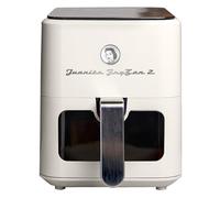 Juanita Fryzen2 Air Fryer 4L, AirFryer 1350W, Friteuse à Air 7 Programmes, Freituse Sans Huile avec Écran Tactile LED, Panier Antiadhésif Minuterie et Fenêtre, Pommes de Terre Viandes Poisson