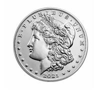 JUANLI Pièce commémorative 2021 des États-Unis, pièce américaine plaquée Argent, Objet de Collection, décoration intérieure, Cadeau de Noël