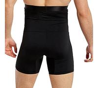 JUANMAO Boxer Ventre Plat Homme avec Pochette Boxer Gainant Sculptant Homme Anti Frottement Taille Haute Gaine Panty à Jambe Longue Push Up Body Gainant Amincissant Invisible Culotte