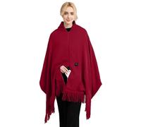 JuanNest Châle Chauffant USB,Couverture Enveloppante Électrique avec Trois Réglages De Température pour Le Confort des Personnes Âgées, Voyage, Couverture pour Femme,Cape Isolante Fauteuil Roulant G