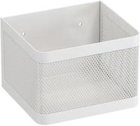 JuanNest Étagère À Épices Magnétique pour Réfrigérateur, Etagere Magnetique,Tablette Machine A Laver, Panier pour Placard, Fixation Murale pour Gadgets De Cuisine, Panier De Rangement White,Small