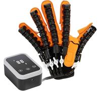 JuanNest Gants De Robot Rééducation, Doigts pour Les Patients Hémiplégiques Protecteur pour Rémission À Raideur dans Les Mains pour Faiblesse des Mains,Entraînement De La Souplesse des Doigts Left,M