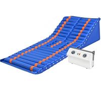 JuanNest Matelas À Pression Alternée pour Le Traitement des Escarres, Matelas Pneumatique Anti-Escarres, Matelas Pneumatique Médical avec Fonction De Levage Et De Retournement Gauche Et Droit