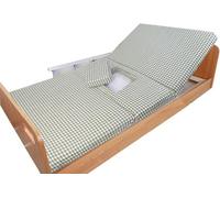 JuanNest Matelas Anti-Escarres pour Âgées avec Ouverture pour Commode,Matelas De Soin pour Patients Alités, Aux Utilisateurs De Fauteuil Roulant Et Aux Personnes en Situation De Handicap 190cm×90cm