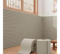 JuanNest Panneaux Muraux Rembourrés pour Chambres d'enfants - Coussins Muraux Autocollants De 200 Cm, Mur Épaissi, Anti-Collision Protection pour Chambres,Stickers Muraux Décoration F,20cmx200cm 1pcs