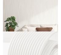 JuanNest Panneaux Muraux Rembourrés pour Chambres d'enfants - Coussins Muraux Autocollants De 200 Cm, Mur Épaissi, Anti-Collision Protection pour Chambres,Stickers Muraux Décoration B,30cmx200cm 5pcs