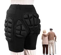 JuanNest Protecteurs De Hanche,Short Rembourré De Protection 3D pour Handicapées,Pantalon De Protection Contre Les Chocs,Anti-Chute,Blessures De Chutes,Pantalon De Hanche Unisexe 3XL(weight90-100kg)