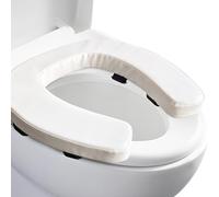 JuanNest Rehausseur De Siège De Toilette pour Personnes Âgées,Ajoute 5 Cm Ajustement,Universel Coussin De Siège De Toilette Surélevé avec Mousse Haute Densité pour Un Confort Et Une Élévation B
