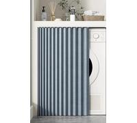 JuanNest Rideau Cache Placard Étanche À La Poussière,Rideau sous Evier, Meuble Rideau Cuisine Épreuve De l'eau Rideau Armoire pour Machine À Laver, Chaussures avec Piste Silencieuse E,W90cm/H 60cm