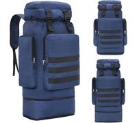 JuanNest Sac à Dos Tactique Militaire 70L Sac d'assaut de l'armée de Grande capacité Sac à Dos d'activité de Plein air,Sac à Dos imperméable Molle,Sac à Dos de randonnée Grand,Sac à Dos pour Voyage E