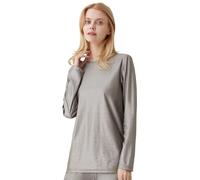 JuanNest Sweat À Capuche De Protection Contre Les Champs Électromagnétiques, Vêtement Anti-Radiations Fibre d'argent,Bloquant Les Radiations 5G/Wi-FI/RF/Micro-Ondes,Bureaux, Laboratoires Crew Neck,L