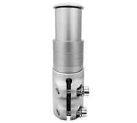 JUANQIAPAS Extension de Tige de Fourche de vélo en Alliage d'aluminium, Adaptateur de Guidon de vélo, rehausseur de Cou de vélo (124mm)