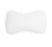 JUANQIAPAS Oreiller de Baignoire pour Soutien du Cou, Matériau antibactérien de Haute qualité, Conception en Forme d'os avec Ventouses, Petite lumière Confortable pour Le Bain