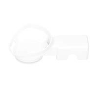 JUANQIAPAS Support de Support Mural adapté au Haut-Parleur Intelligent Echo Dot 4 de 4e génération (Amazon 4ème génération Blanc)