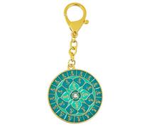 Juanxian 28 Hums Porte-clés de sécurité Lotus Mandala Protection Amulette pour Voyage et Transport Quotidien Cadeau spirituel pour la paix, l'énergie positive et les bonnes vibrations Porte-clés