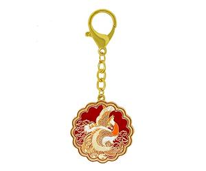 juanxian Porte-clés FengShui Mighty Phoenix New Luck W5031, Rouge, taille unique
