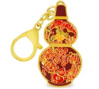 Juanxian Porte-clés gourde rouge Abondance Wu Lou 2024, Rouge, 13.5*3.5cm
