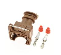 JUANZD 1-20 ensemble 2 broches/voie EV1 Junior Power JPT Kits connecteur 282189-1 Orange bleu vert noir for voiture(Bruin,5Sets)