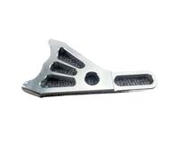 JUANZD Adaptateur de support d'étrier de frein arrière de moto for disque de frein de 220 mm/étrier de frein radial de 82 mm Rpm Scooter électrique(Silver)