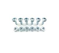 JUANZD Boulons de pignon universels pour moto M8 galvanisé