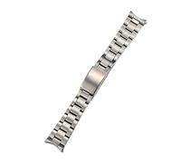 JUANZD Bracelet de montre de plongée Oyster en acier inoxydable 316L, brosse de 20mm, Compatible avec RLX