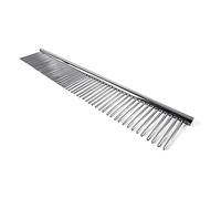 Juanzhiq Peigne à Franges en Macramé Tapisserie Peigne à Tisser Artisanat en Acier Inoxydable pour Brosser Les Cheveux Longs Cordon de Coton à Brin