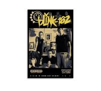 juaseehke Blink-182 Poster décoratif sur toile pour chambre - Impression esthétique - Décoration murale - 30 x 45 cm - Style sans cadre