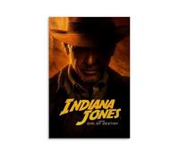 juaseehke Indiana Jones (1) Poster décoratif sur toile pour chambre - Impression esthétique - Décoration murale - 40 x 60 cm - Style sans cadre