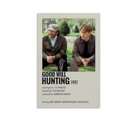 juaseehke Poster décoratif sur toile « Good Will Hunting » - Décoration murale - 20 x 30 cm - Style sans cadre