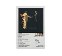 juaseehke Poster décoratif sur toile représentant les héros et les méchants du métro Boomin (1) - Décoration murale sans cadre - 20 x 30 cm