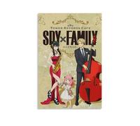 juaseehke Spy X Family (14) affiches décoratives sur toile pour chambre - Impression esthétique - Décoration murale - 60 x 90 cm - Style sans cadre