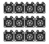 JUATIE 30Pcs Pièces de Carburateur Tampons de Membrane de Carburateur Tronçonneuse Pour Tronçonneuse Carburateur 2500/3800/4500/5200/5800 Accessoires