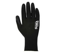 Juba Gant polyester noir avec enduction PU sur paume T8