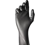Juba - Gant Jetable Nitrile NGR. grippaz 580 nr m