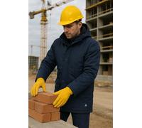 JUBA parka Matelassée en PU, Polyamide, Doublure Intérieure 100% Polyéthylène, Bleu Marine - Taille : S