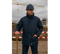 JUBA parka Matelassée en PU, Polyamide, Doublure Intérieure 100% Polyéthylène, Bleu Marine - Taille XXL