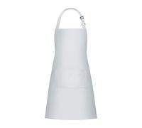Jubatus - Tabliers à bavoir avec 2 poches, Accessoire Cuisine Blanc