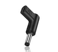 Jubepk Adaptateur DC - 19,5 V universel de type C USB femelle CC mâle