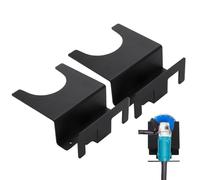 Jubepk Angle Grinder Wall Holder, 2-Piece Tool Organizer, Heavy-Duty Bracket for 5-Inch Grinders, Space-Saving Metal Mount, Workshop and Garage Storage, Home and Construction Site Tool Rack