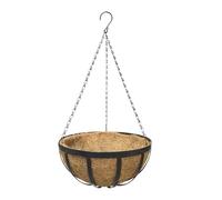 Jubepk Basket for Hanger Plants, Indoor/Outdoor Hanging Plant Pot, Decorative Flower Basket with Liner, Durable Hanging Planter Design, Ideal for Terrace, Porch, Garden, and Home Decor