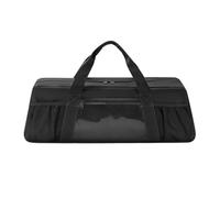 Jubepk BBQ Utensil Storage, Grill Tool Organizer Box, Large Outdoor Carrying Case, 22 x 6,5 x 7,2 pouces Organizer with Ergonomic Handles for Picnic, Camping, Barbeque, Thailgate, Backyard