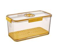 Jubepk Boîte à pour comptoir de cuisine, récipient à | Conteneur de stockage de réutilisable pour enregistrement du temps,Boîte à avec valve d'air, bac de support pour la fraîcheur, économiseur pour