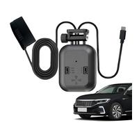 Jubepk Câble d'alimentation pour surveillance de stationnement - Câble de raccordement de protection basse tension - Câble d'alimentation pour enregistreur de conduite - Pour garage, allée, garage
