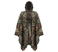 Jubepk Cape d'observation des oiseaux invisible | Cape de camouflage naturel 3D pour photographie d'animaux et observation de la faune | Unisexe - Taille 160 x 120 cm
