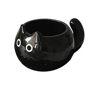 Jubepk Cat Mug, Cute Mug, Ceramic Coffee Cup, 210ml Ceramic Siamese Kitten Tea Cup, Large-Caliber Drinking Tumbler, 5.12x2.95 inches Ideal for Women, Cat Lovers, and Daily Coffee or Tea